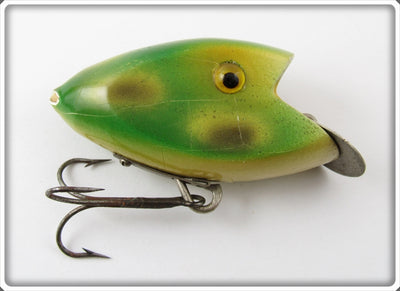 Vintage Green-Wyle Co Frog Spot Klipon Lure