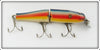 Vintage Creek Chub AL&W Rainbow Jointed Pikie Lure