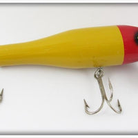 Vintage Marathon Yellow & Red Rock And Roll Lure