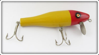 Vintage Marathon Yellow & Red Rock And Roll Lure