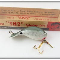 Vintage Weber Shad SN2 Spinning Lure In Box 