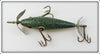 Pflueger Green Crackleback Three Hook Neverfail Minnow