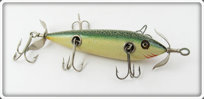 Shakespeare Green Crackleback 44 GW Underwater Minnow Lure