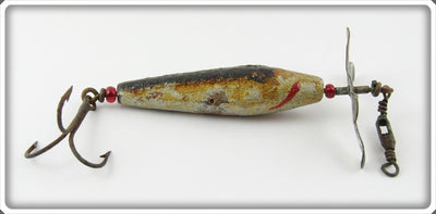 Vintage Joe Pepper 20th Century Wonder Wood Fish Spinner Lure