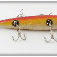 Shakespeare Orange & White Early 44 Underwater Minnow Lure For Sale