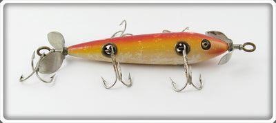 Shakespeare Orange & White Early 44 Underwater Minnow Lure For Sale