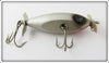 Vintage Creek Chub Silver Spinning Injured Minnow Lure 9538 