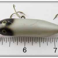 Creek Chub Silver Spinning Injured Minnow