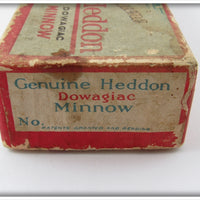 Heddon Black Walton Feathertail In Box