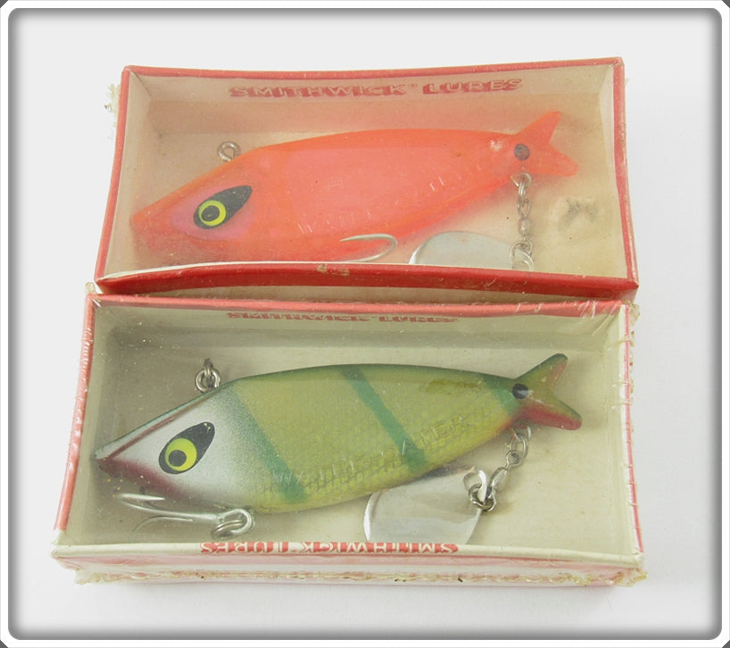 Smithwick Water Gater Pair: Transparent Red & Perch
