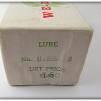 Great Lakes Bait Co Red & White We-D-Fyer In Box