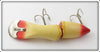 Heddon Red & White Baby Gamefisher