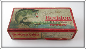 Vintage Heddon Empty Box For Rainbow Scale Vamp Lure 7509 Z 