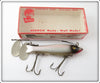 Vintage Heddon Shiner Scale Dowagiac Spook Lure In Box 9100 P