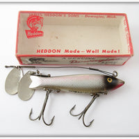 Vintage Heddon Shiner Scale Dowagiac Spook Lure In Box 9100 P