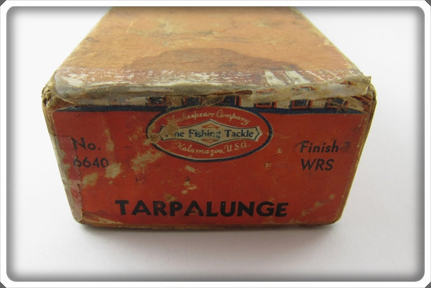 Vintage Shakespeare 6640 WRS Tarpalunge Empty Lure Box