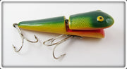 Vintage Piro's Green Speckle Water Whacker Lure