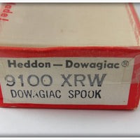 Heddon White Shore Dowagiac Spook In Box
