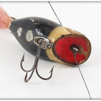 Heddon Black White Head Weedless Widow 229BWH