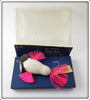 Vintage Bill Crowder Fire Lure Little Jerk Lure In Box