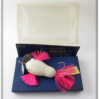 Vintage Bill Crowder Fire Lure Little Jerk Lure In Box