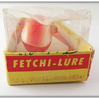 Fetchi White Red Head Pop Eye In Box
