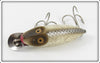 Heddon Silver Flitter River Runt Spook Sinker 9110 SS