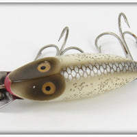 Heddon Silver Flitter River Runt Spook Sinker 9110 SS