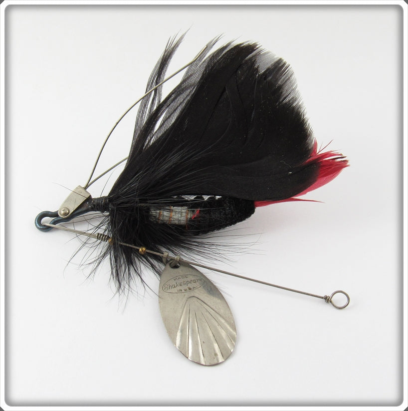 Vintage Shakespeare Black & Red T. Robb Fly Rod Lure
