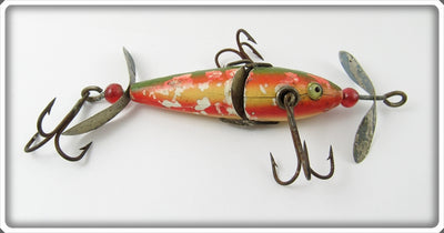 Vintage Pflueger Fisherman Altered Early Trade Minnow Lure