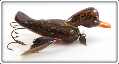 Vintage Bud Stewart Crippled Duck Lure A2 