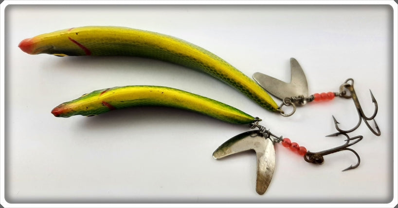 charlie o fishing lures for sale Vintage C Lite Charlie White The Lure Pair For Sale