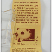 South Bend Frog Spot Fin Dingo In Tube 1965 FR