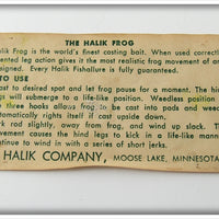 Halik Co The Halik Frog In Box