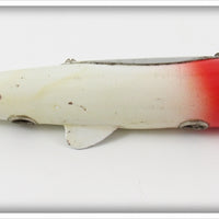 Vintage Shakespeare Red & White Kingfish Wobbler Sample 6535