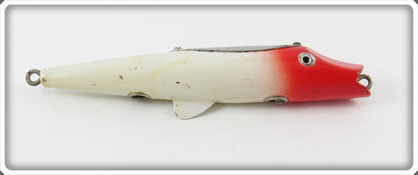 Vintage Shakespeare Red & White Kingfish Wobbler Sample 6535