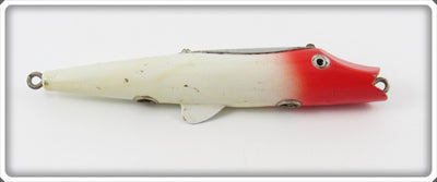 Vintage Shakespeare Red & White Kingfish Wobbler Sample 6535