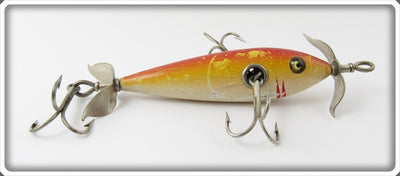 Vintage Shakespeare Orange Back 33 Underwater Minnow Lure