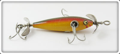 Vintage Pflueger Rainbow Early Neverfail Trade Minnow 3174