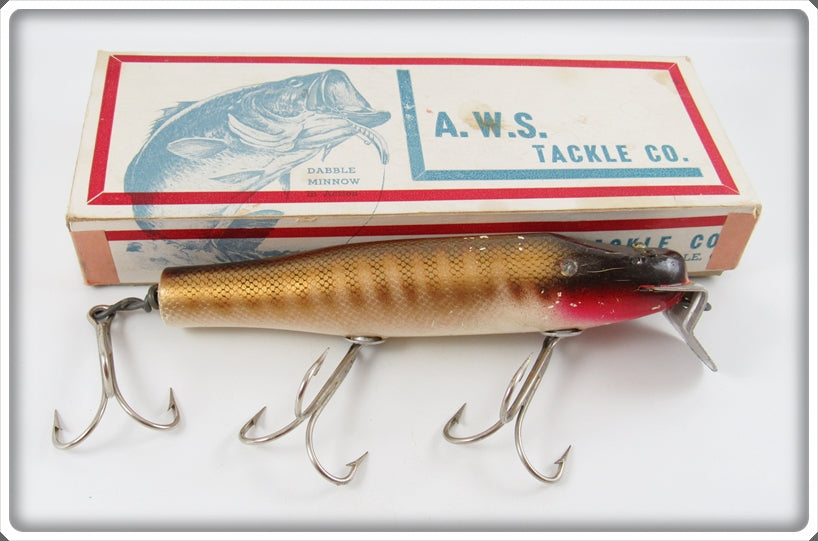 Vintage A.W.S. Saarima Tackle Co Husky Pikie Type Lure In Box 
