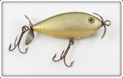 Vintage Shakespeare Silver Black Back Punkinseed Lure