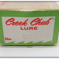 Creek Chub Strawberry Spotted Jointed Pikie 2643 In Box