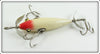 Pflueger White Blended Red Head Neverfail Minnow 3168