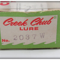 Creek Chub Yellow Flash Darter 2037 In Box