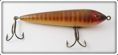 Vintage Heddon Dowagiac Natural Scale Zaragossa Lure 6509R