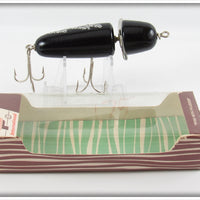 Pflueger Black Silver Lightning Bolt Globe Bait 3754 In Box