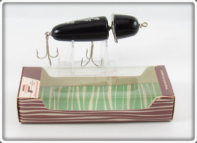 Pflueger Black Silver Lightning Bolt Globe Bait 3754 In Box