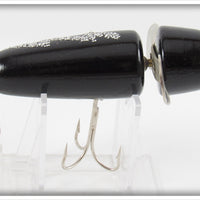 Pflueger Black Silver Lightning Bolt Globe Bait 3754 In Box