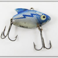 Vintage Heddon Blue Scale Sonic Lure 385 BL
