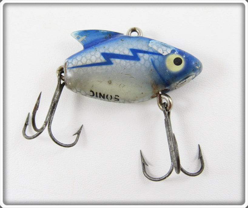 Vintage Heddon Blue Scale Sonic Lure 385 BL